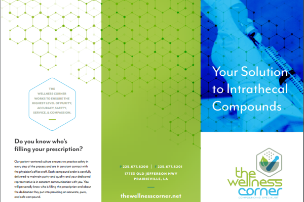 Wellness Corner Brochure Side 1