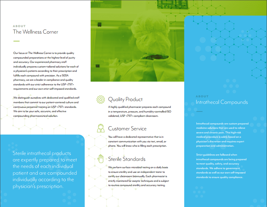 The Wellness Corner Brochure Side 2