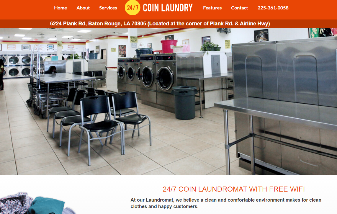 24/7 Coin Laundry
