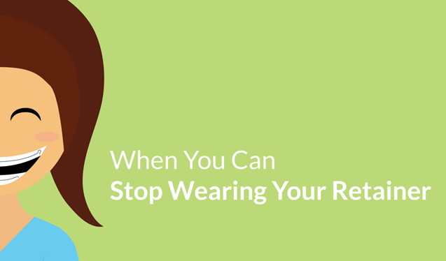 When you can stop wearing your retainer