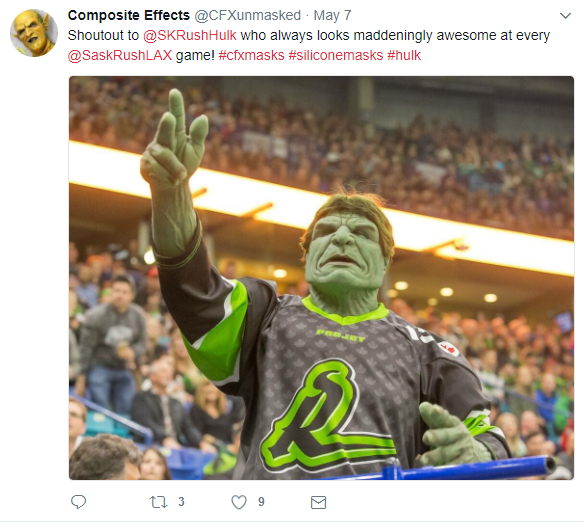 CFX Twitter post - Hulk